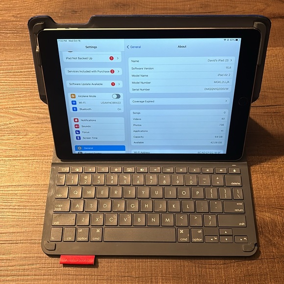 Space gray ipad air 2 64 GB - Picture 5 of 5